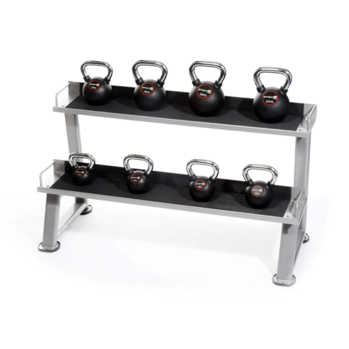 GymGear 2 Tier Kettlebell Rack GymFitnessUk - Gym Fitness UK