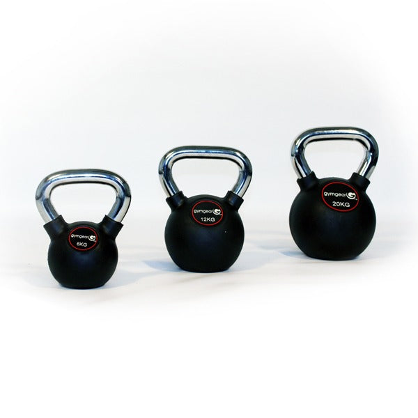 Rubber Kettlebells GymFitnessUk