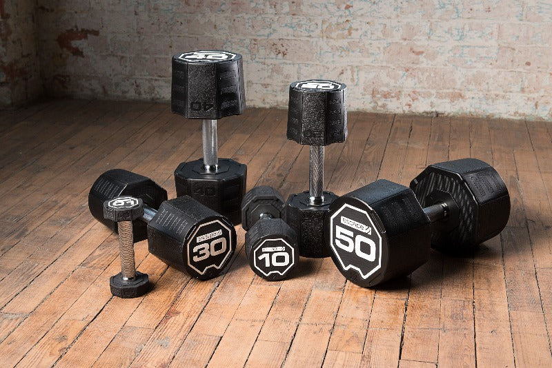 Nucleus Urethane Dumbbells 1kg – 50kg Pairs GymFitnessUk