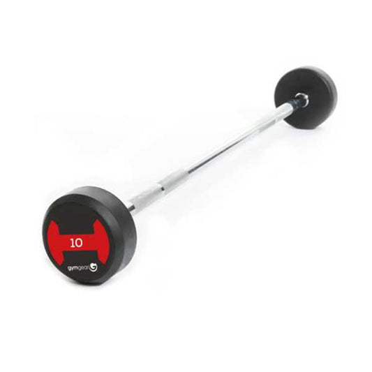 Rubber Barbells Set GymFitnessUk