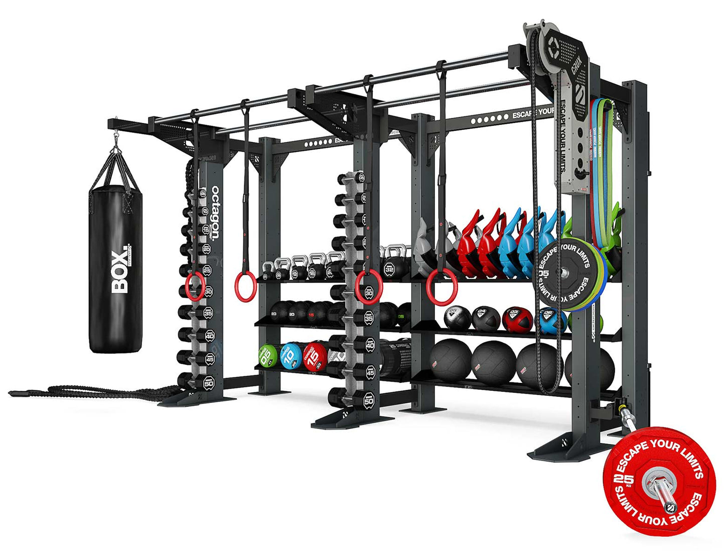 Octagon Free Standing Frames GymFitnessUk