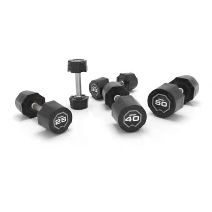 Urethane Dumbbell Set 1-10kg  2-20kg 22-30kg 32-40kg 42-50kg GymFitnessUk