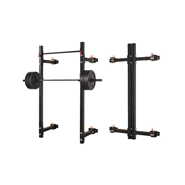 Warrior Folding Wall Rack GymFitnessUk - Gym Fitness UK